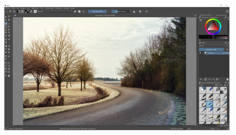 Krita es un editor de imágenes gratuito