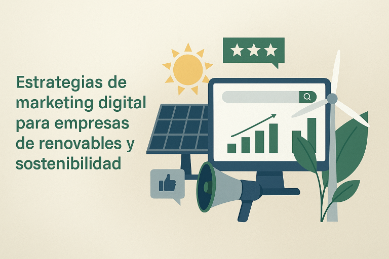 Marketing para Empresas de Renovables 2026: 20 Estrategias B2B/B2C