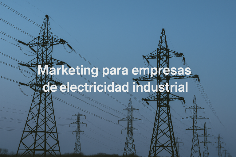 Marketing para Empresas de Electricidad Industrial