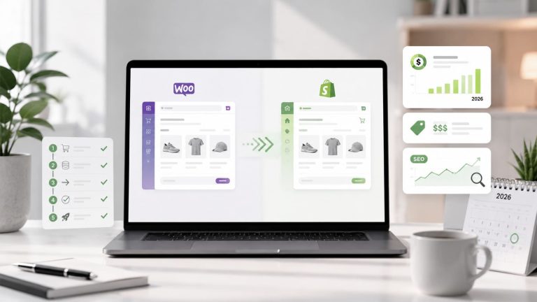Migrar de WooCommerce a Shopify en 2026: guía paso a paso, costes y cómo no perder SEO